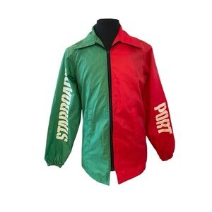 Pla-Jac By Dunbrooke Vintage Nautical Boating Windbreaker Jacket